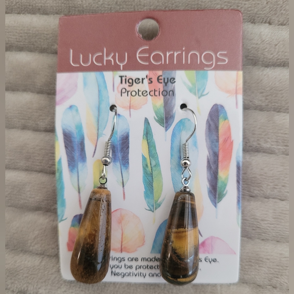 Tiger's Eye Earrings